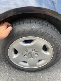 Alu kola 5x110 195/65 r15 a zimní r16 sada - 4