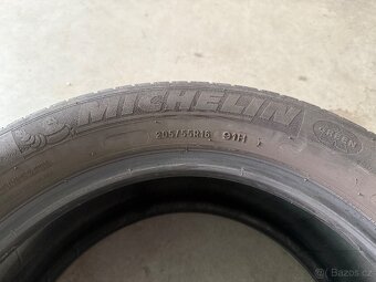 prodám letní pneumatiky 205/55/16 Michelin celá sada - 4
