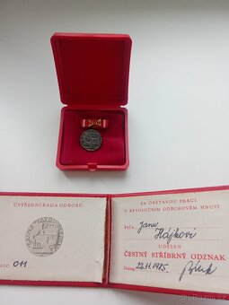 Medaile a odznak ROH - 4