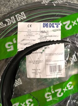 Kabely CYKY-J 3x2,5, CYKY-J 4x10, CYKY-J 5x25 - 4