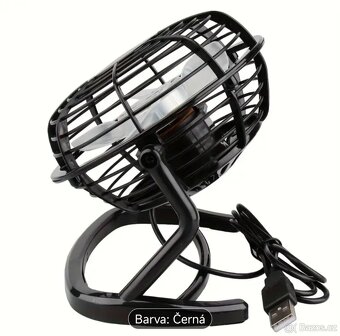 Mini stolní ventilátor USB - 4