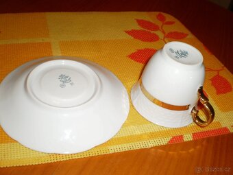 hrnečky s podšálky  ++neužívané - vitrina ++ THUN - 1970 - 4