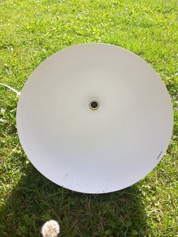 Lampa závěsná velká 3kusy,průměr 45cm,výška 40cm,tm.šedá - 4