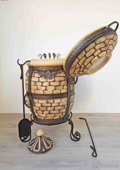 Grilovací pec Tandoor / Tandyr CIHLA - 4