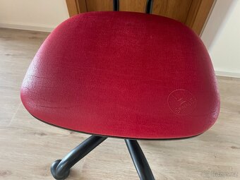Kancelářská židle SpinaliS ERGONOMIC červená - 4