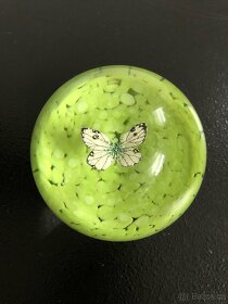 Starožitné těžítko s motýlem - 4