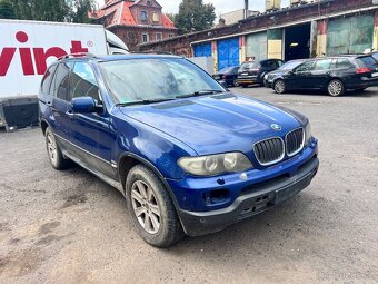 Bmw x5 e53 3.0d facelift LeMans Blau na díly - 4