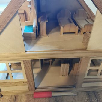 Dětský dřevěný domeček - 4