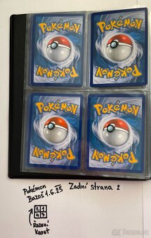 Kusové karty TCG Pokémon STARÉ PŘES 10LET (ORIGINÁL) - 4