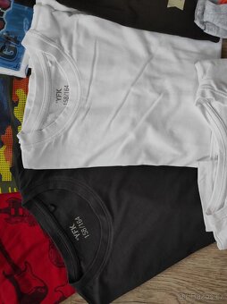 Set 9 ks klučičích triček s krátkým rukávem vel. 158/164 - 4