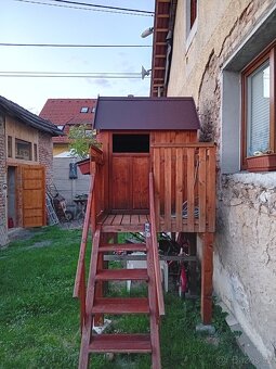 Prodám dětský dřevěný domeček. - 4