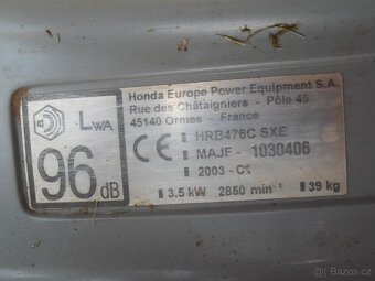 Sekačka Honda HRB 476 - 4