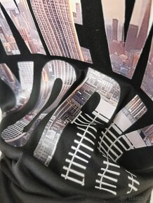 Dámské černé tričko s nápisem NEW YORK - Vel. M-M/L-L - 4