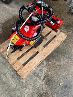 Pařezová fréza FSI H20 S pro minibagr jako nové - 4