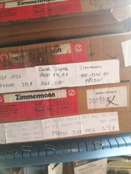 Škoda Octavia, Felicie, přední zadní  brzdové kotouče značky - 4