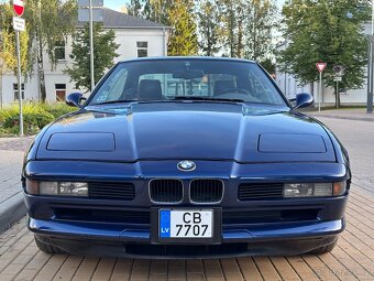 BMW 850Ci V12 1990 300 koní, sběratelský kus, evropská verze - 4