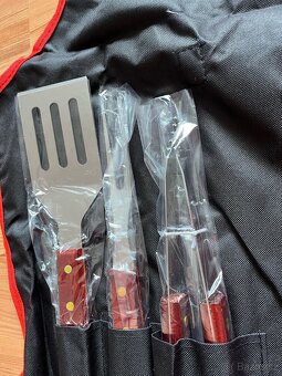 BBQ set, černá. Nové - 4