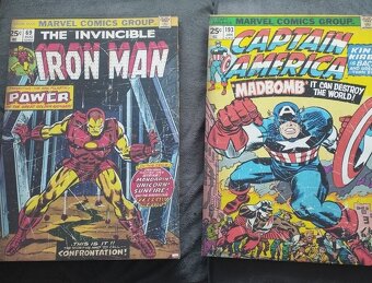 Obrazy na plátně Marvel - 2 kusy - perfektní stav - 4