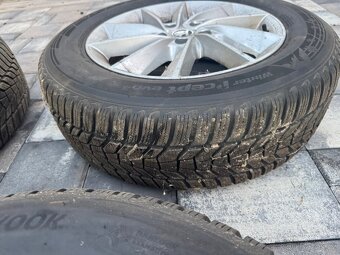 Alu kola + zimní pneu,  kodiaq  5x112 - 4