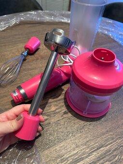 Ponorný mixér Sencor růžová sada - 4