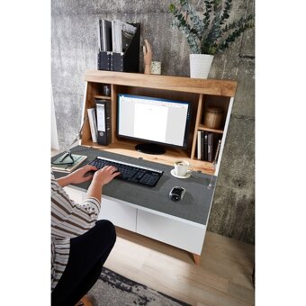 Skříňka - sekretář, psací stúl Rolando - 4