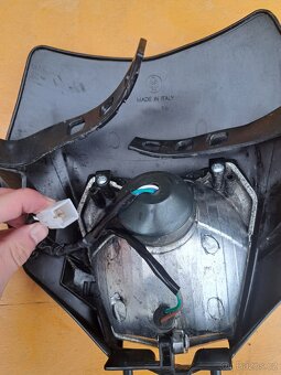 Maska se světlem- KTM EXC - 4