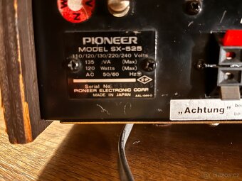 Pioneer SX-525 stereo receiver - 4