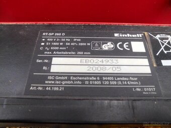 Hoblovka s protahem EINHELL 260 - 4