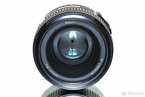 Nikon AF-S Nikkor 50mm f/1,8G + UV filtr TOP STAV - 4