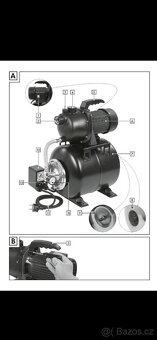 Kryt cerpadla pro domaci vodarna Parkside PHWW 1000 A1 - 4