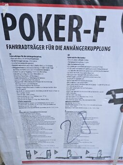 Nosič kol na kouli Eufab Poker - nový, originálně zabalený - 4
