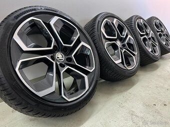 zimní originál alu sada Škoda Octavia IV RS Altair 19" 5x11 - 4
