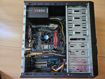 Herní PC - I7 3770, 8GB RAM, 256GB SSD, GPU R9 270X - 4