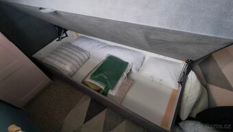 Manželská boxspring postel - 4