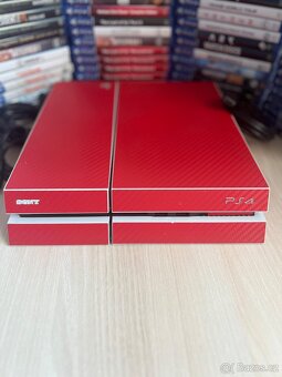 Herní konzole PS4/ PlayStation 4 FAT + 2 ovladače - 4