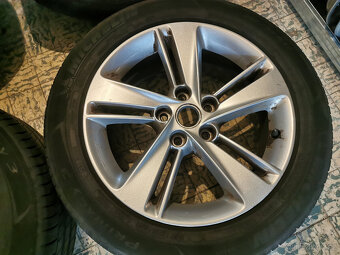Opel Insignia B - originál 17" alu disky s letnými pneu - 4