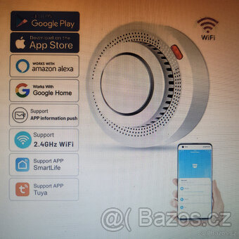 Wifi požárni a kouřový detektor TUYA smart - 4