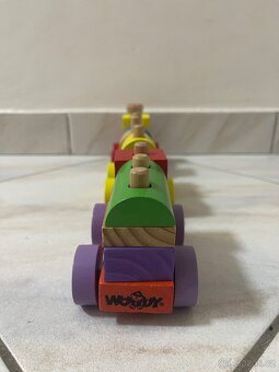 Dřevěný vláček Woody. - 4