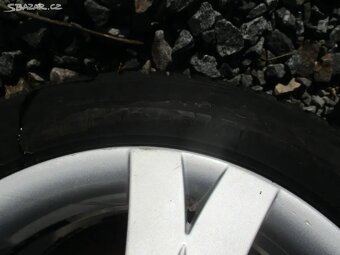 ALU kola 5X112 SEAT 7,0X16 ET59 pneu 215/55/16 - 4