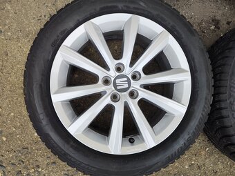 16"zimní alu sada Merano 5x100 origo Polo 6 Fabia 4 Ibiza - 4