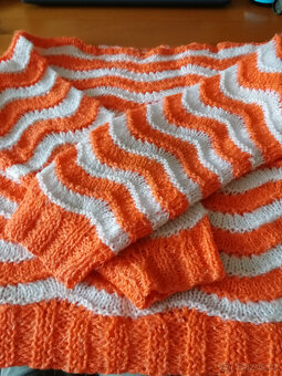 dám.+pá ručně pletené svetry,  vlna na plet.předložka,čepice - 4