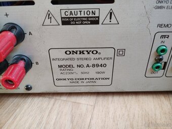 Prodám zesilovač Onkyo 8940 - 4