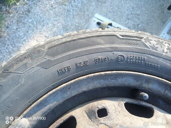 Zimní Pneumatiky Barum 185/60 R14 na disku Fabia 5x100. - 4