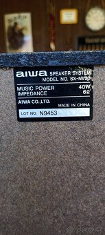 Prodám AIWA strereoreproduktory - - 4