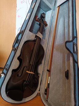Housle Stentor SR1401 Harlequin Violin 4/4 BK - 4