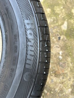Použité letní pneu: 215/65/R16 c - 2 kusy - 4