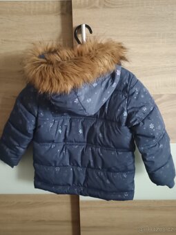 Dívčí zimní bunda Reserved vel 92 - 4