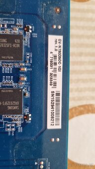 Použitá grafická karta Gigabite Geforce GT730 - 4
