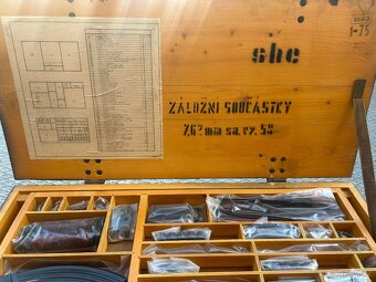 Souprava záložních součástek 1/100 Sa 58 vz58 sa58 - 4