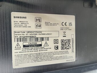 Televize SAMSUNG UE50CU71722U - 4